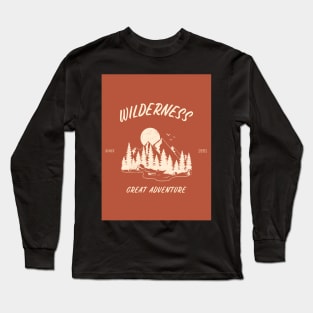 Wilderness | Great Adventure Long Sleeve T-Shirt